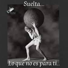 La vida es corta, por lo tanto debemos soltar todo aquello que no nos sirve
